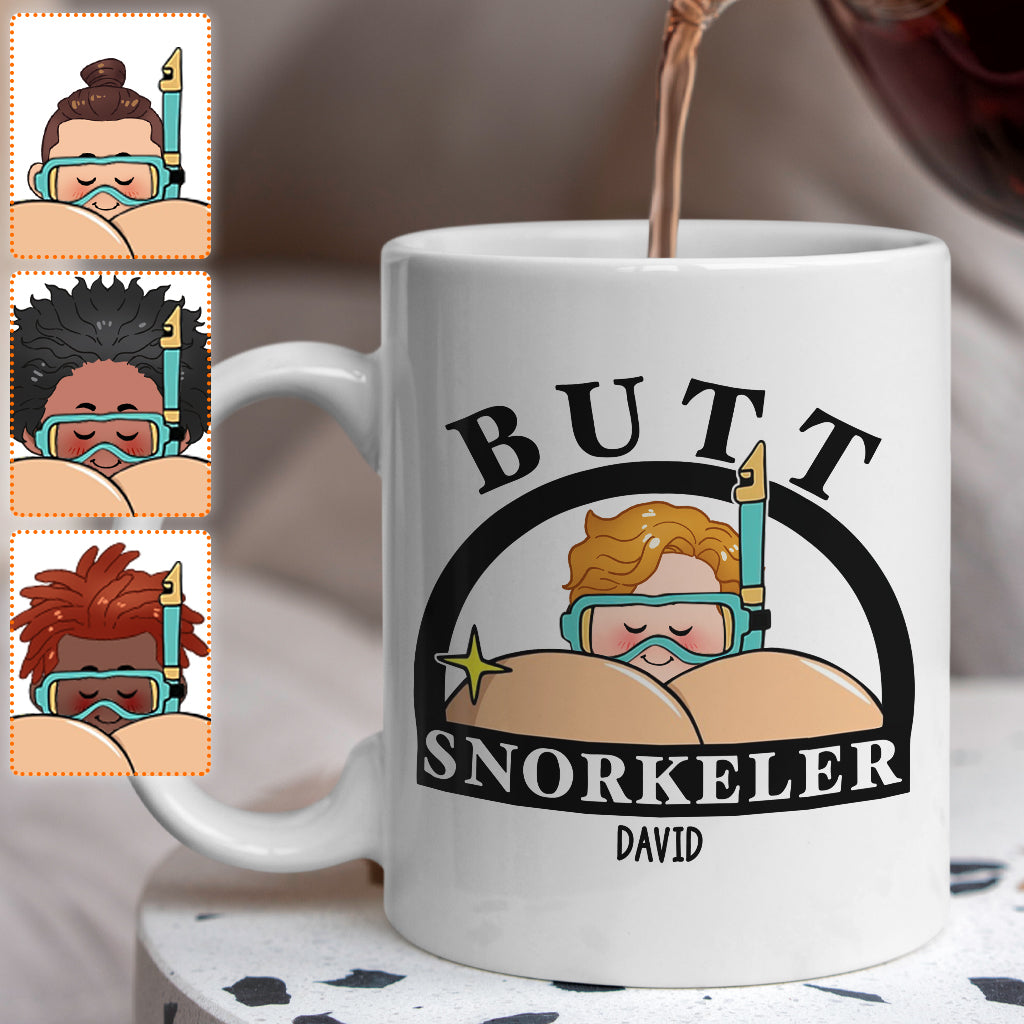 Funny Snorkeler - Personalized Scuba Diving Mug