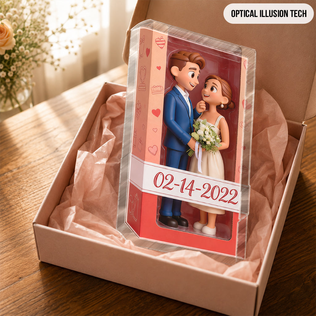 I Love You - Personalized Couple Custom Shaped Acrylic Plaque