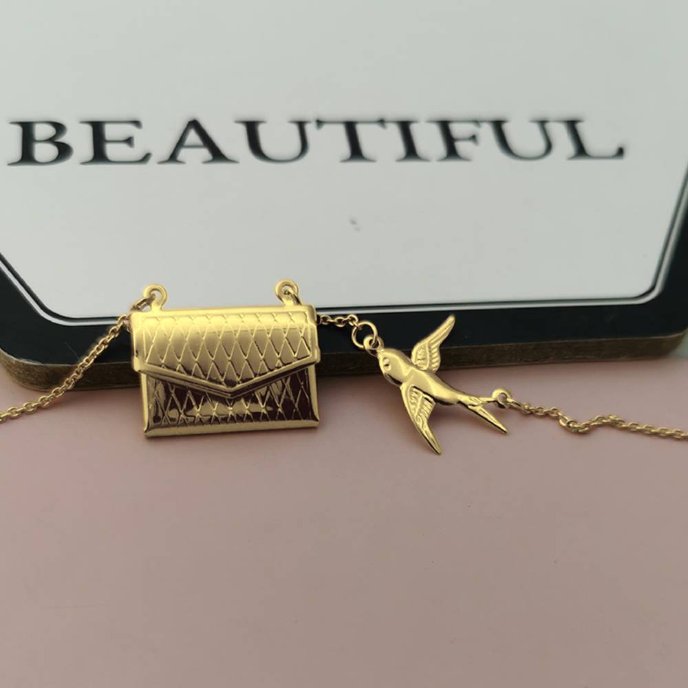 Letter Of Love - Personalized Handbag Necklace