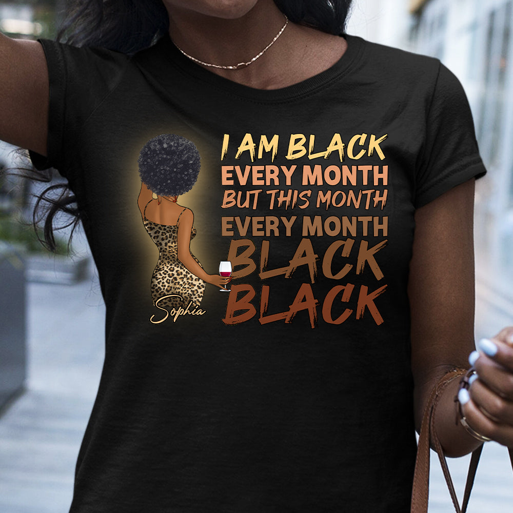 Blackity Black - Personalized African American T-shirt And Hoodie