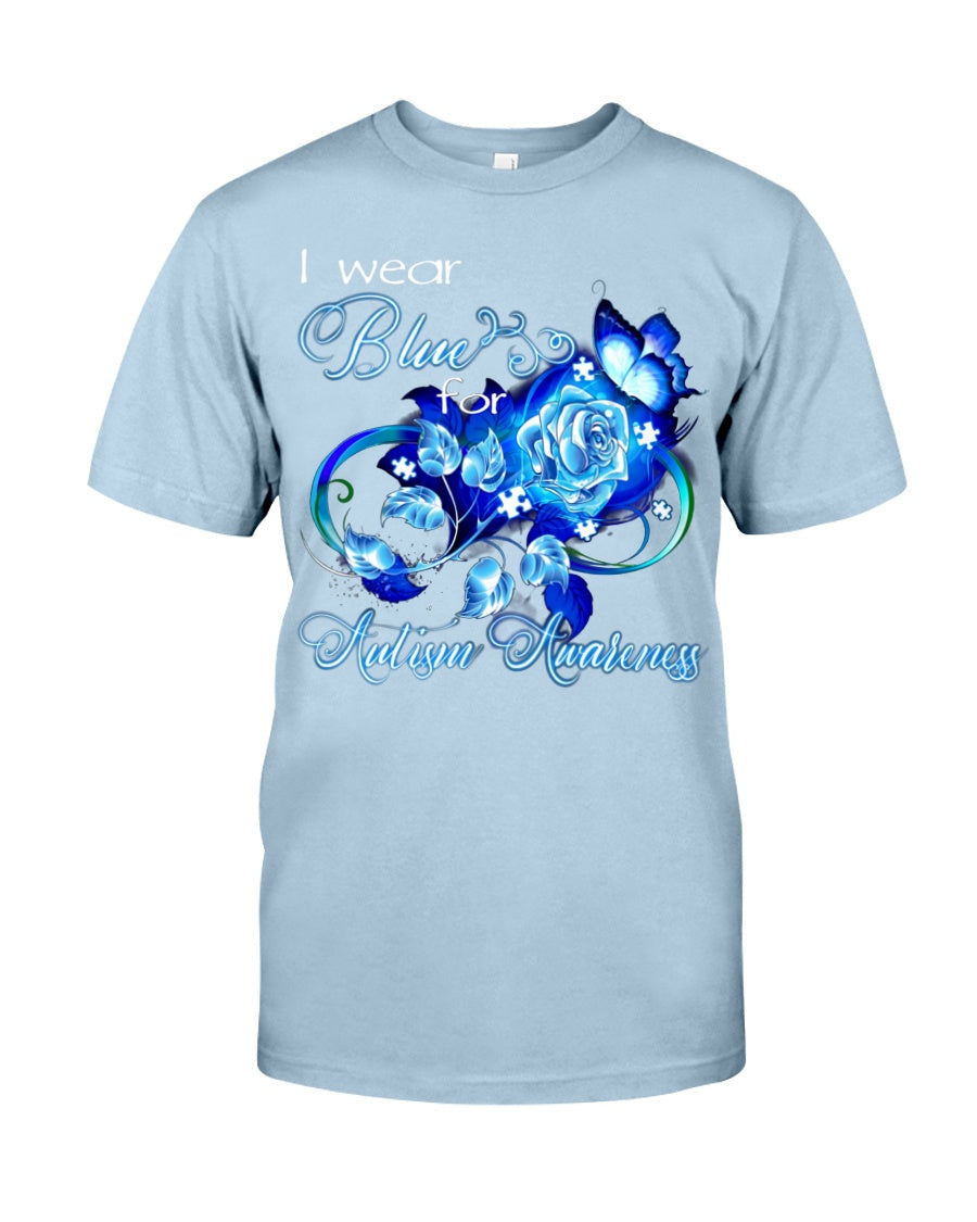 I Wear Blue For - Autism Awareness T-shirt and Hoodie 0921