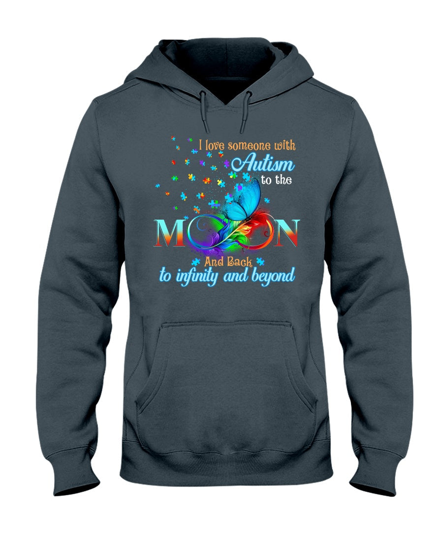 I Love Someone With Autism - Autism Awareness T-shirt and Hoodie 0520
