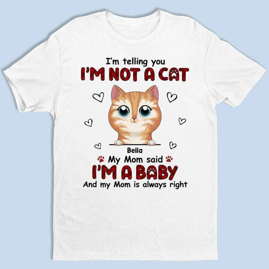 Cat Personalized Custom T-shirt, Hoodie, Sweatshirt - Gift For Cat Owners, Cat Lovers