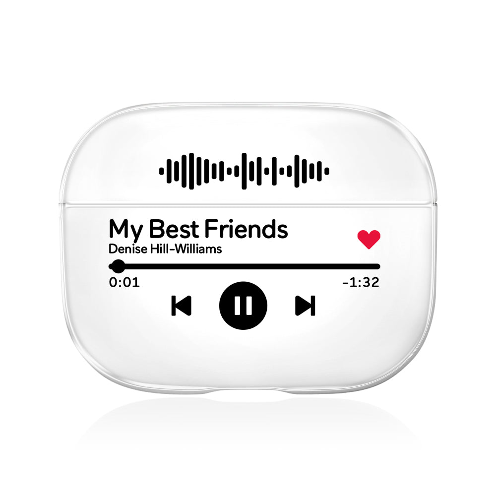 Custom Music Code - gift for anyone - Personalized Airpods 3 Case Cover