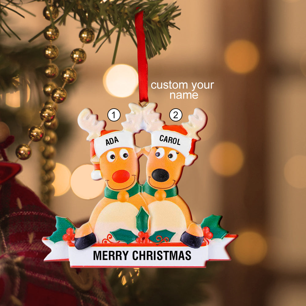 Any Family Name - Personalized Family Gift Ornament