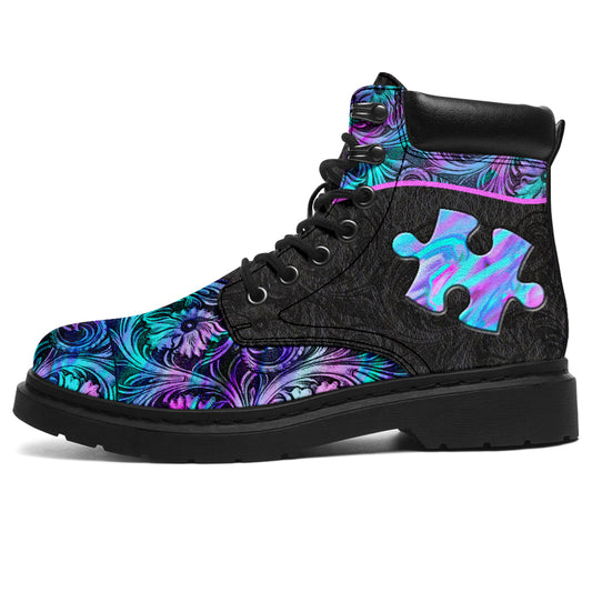 Autism Awareness Autism Awareness All Season Boots 0622