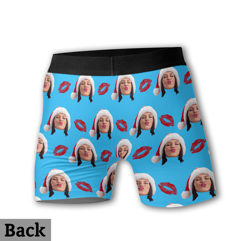 Custom Photo Men's Boxer - gift for husband, boyfriend - Personalized Men’s Boxer Briefs