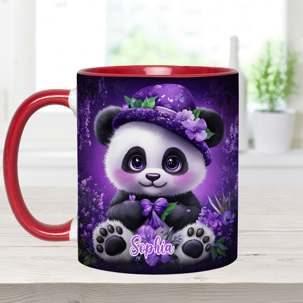 Cute Panda - Personalized Panda Lover Accent Mug