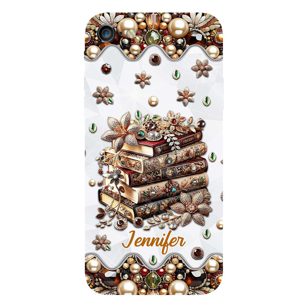 Just A Girl Who Loves Books - Personalized Book Full Print Phone Case