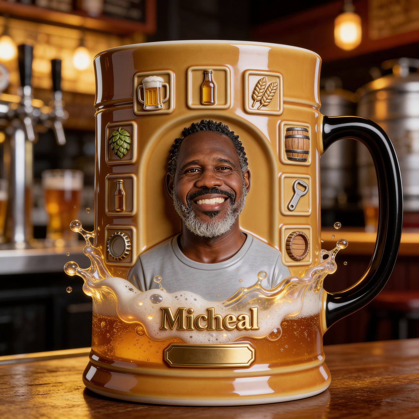 Beer Lovers - Personalized Beer Beer Stein