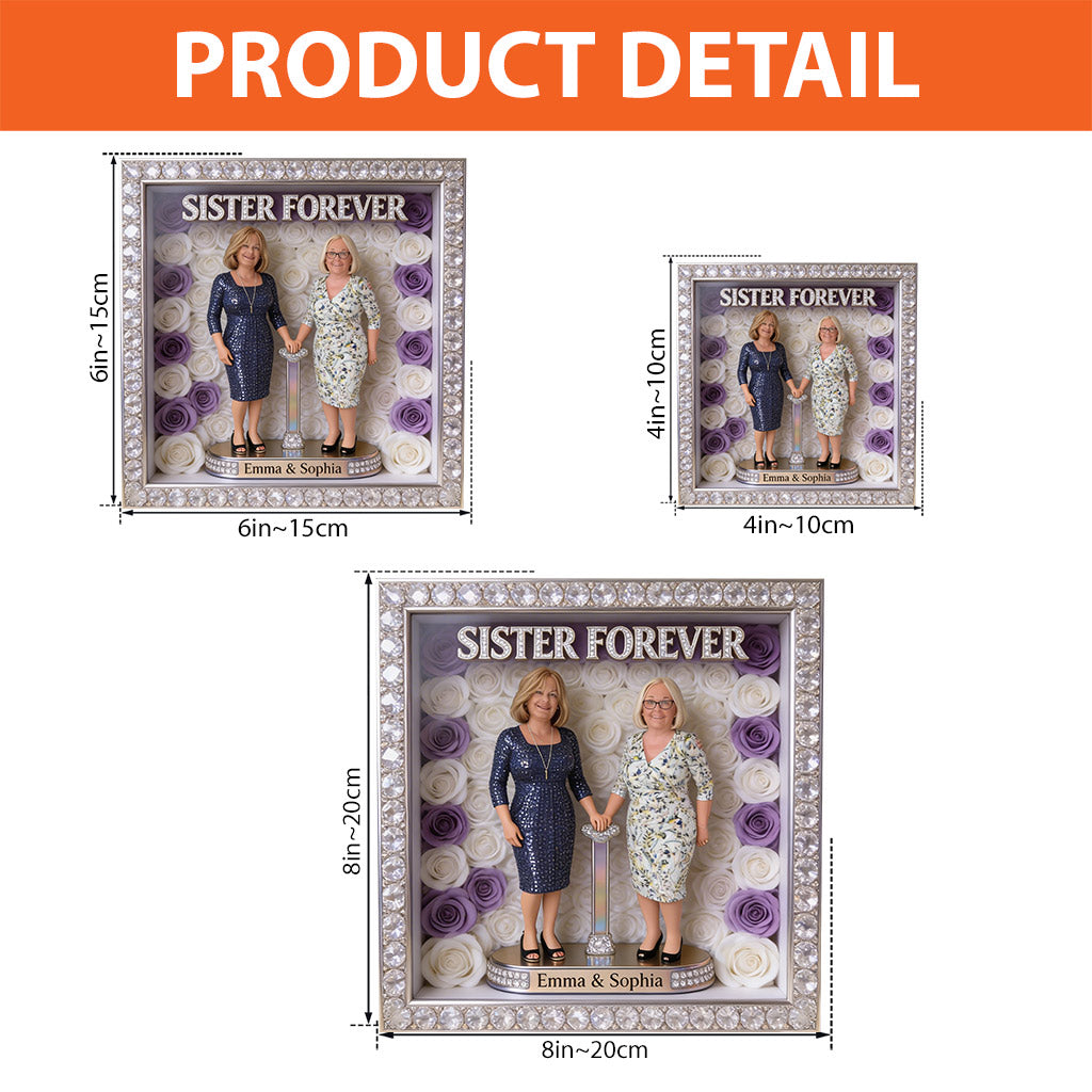 Custom Any Photo, Any Title - Personalized Sibling Custom Shaped Acrylic Plaque