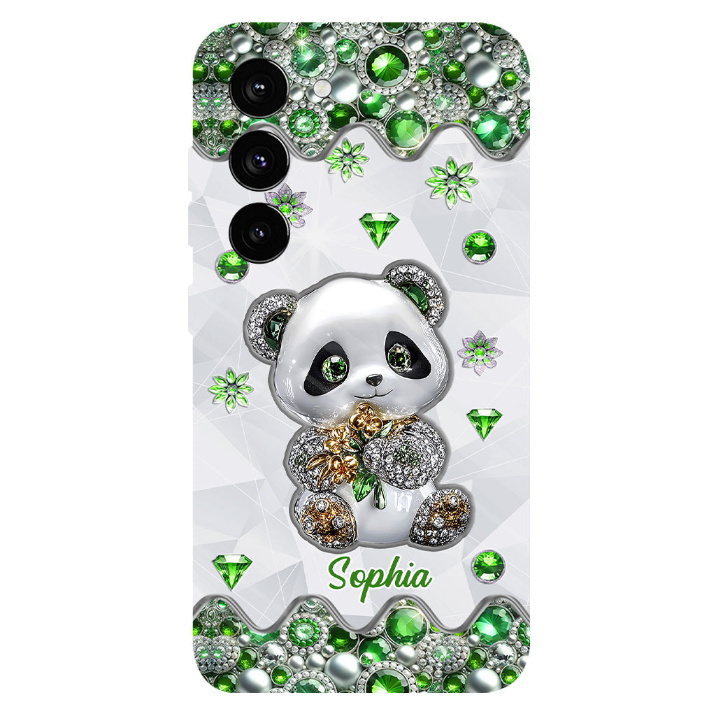 Just A Girl Who Loves Pandas - Personalized Panda Lover Full Print Phone Case