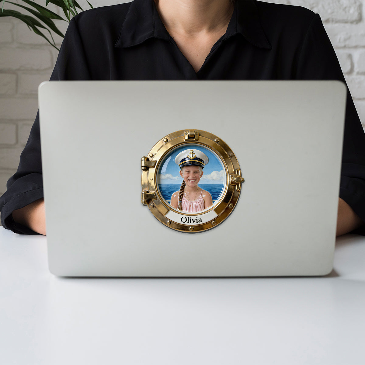 Cruise Door Magnet Captain - Personalized Cruising Magnet