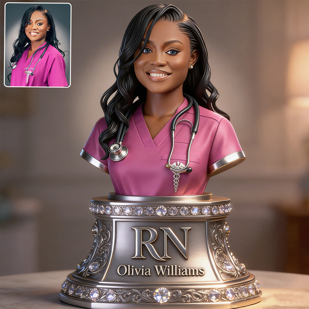 Custom Any Photo - Personalized Nurse Custom Shaped Acrylic Plaque