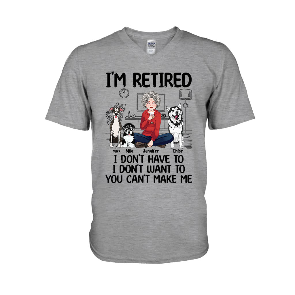 I'm Retired - Personalized Retired T-shirt & Hoodie