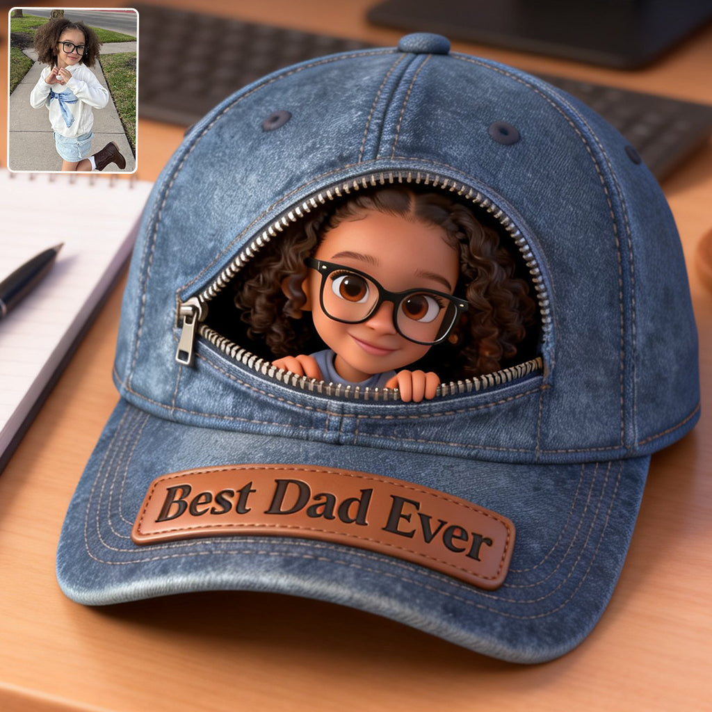 Custom Any Photo - Personalized Father Classic Cap