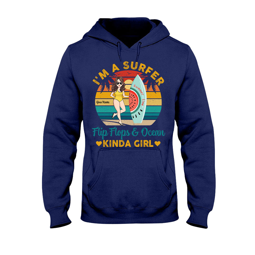 I'm A Flip Flops - Personalized Surfing T-shirt and Hoodie