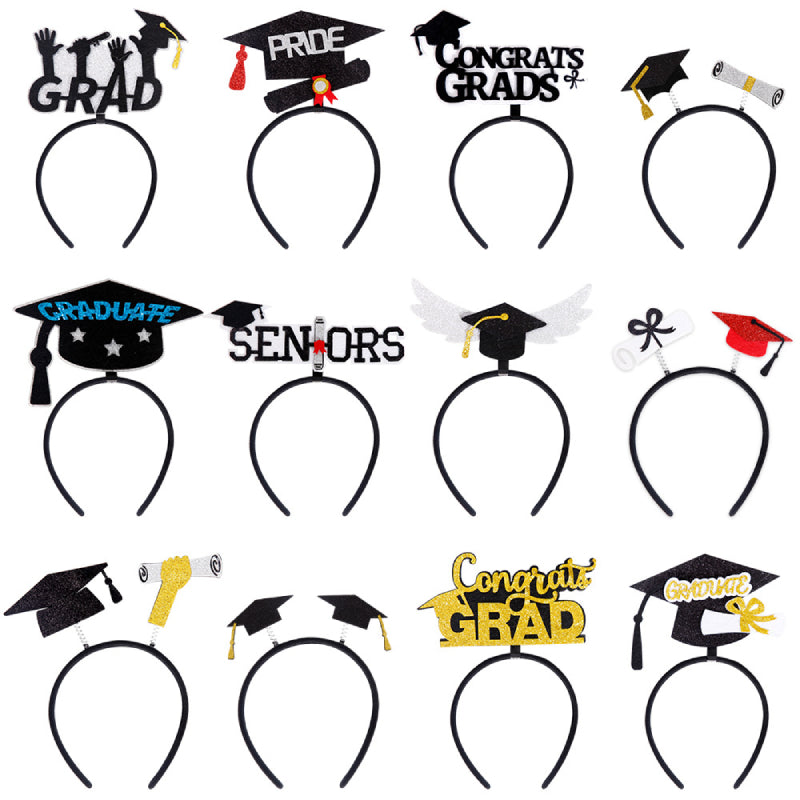 Happy Graduation - Graduation Graduation Hat Party Headband