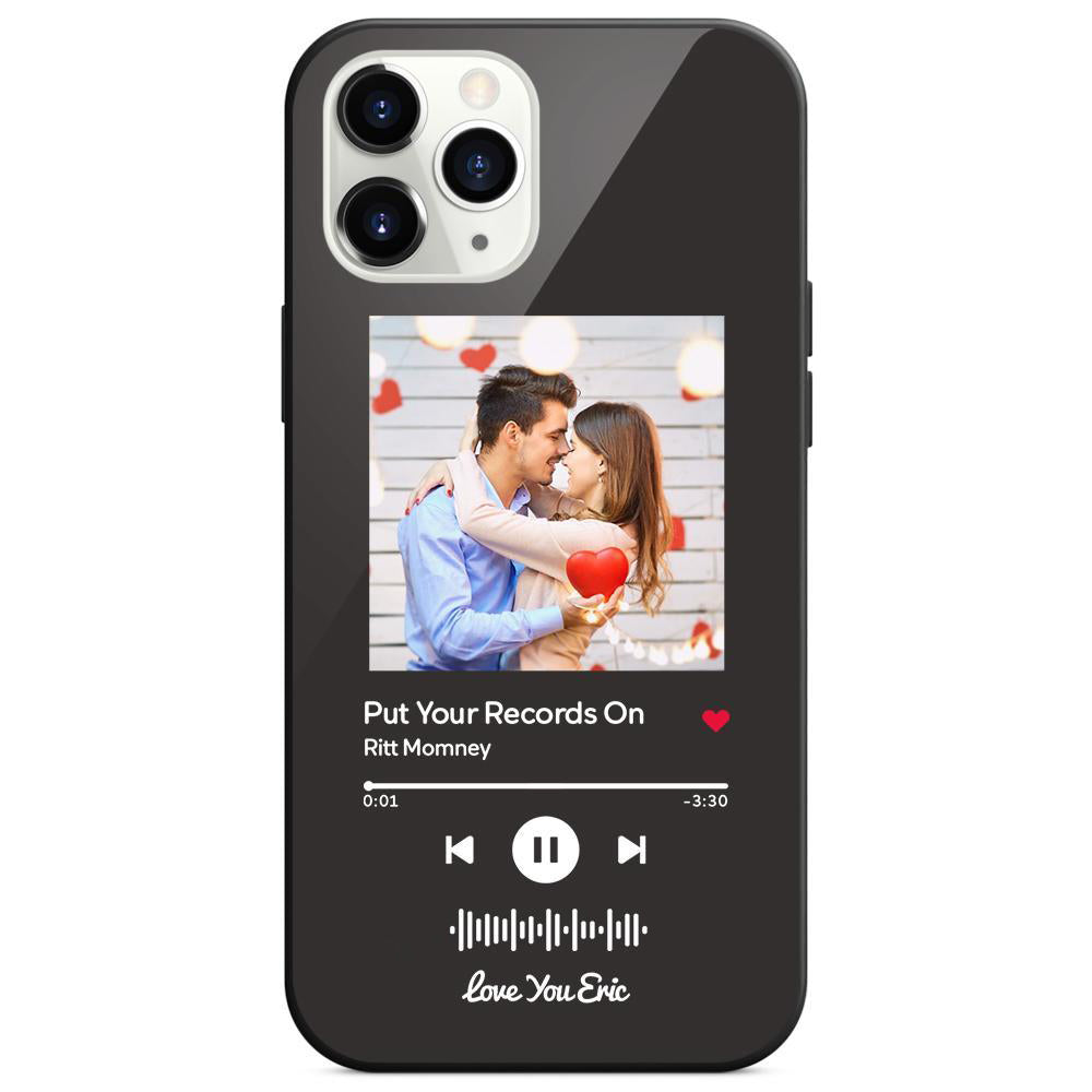 Music Code Song Photo Custom - Personalized Music Code Phone Case