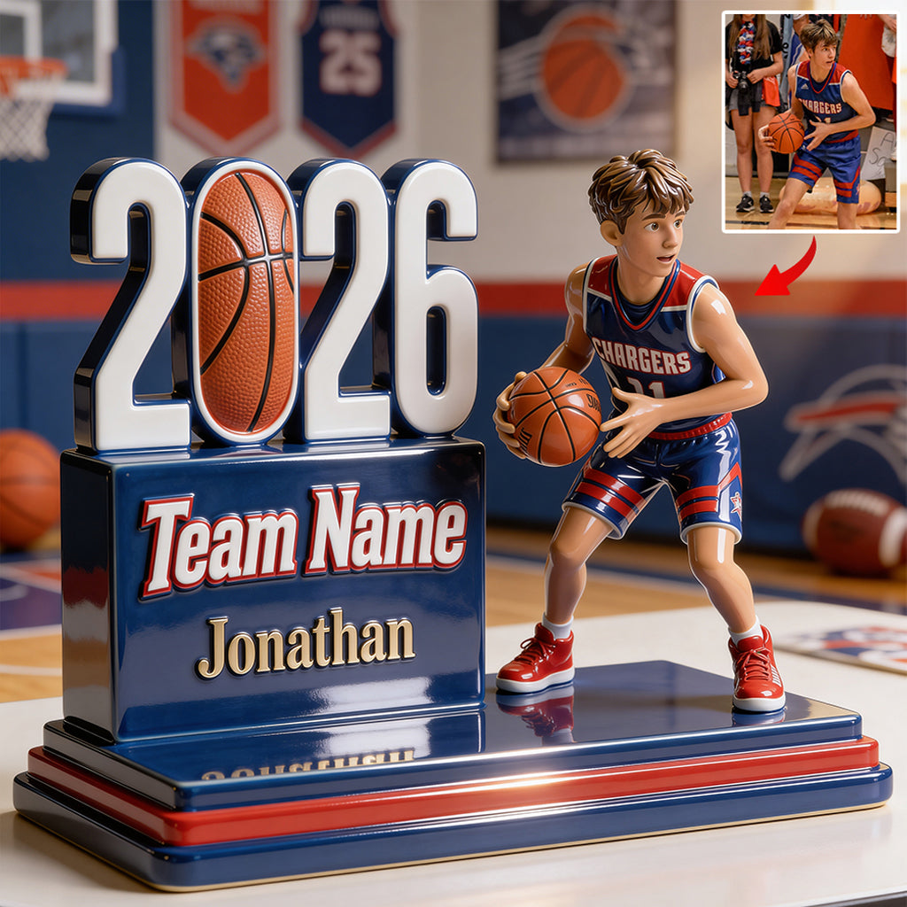 Any Sport - Football, Basketball, Volleyball... - Personalized Football Custom Shaped Acrylic Plaque