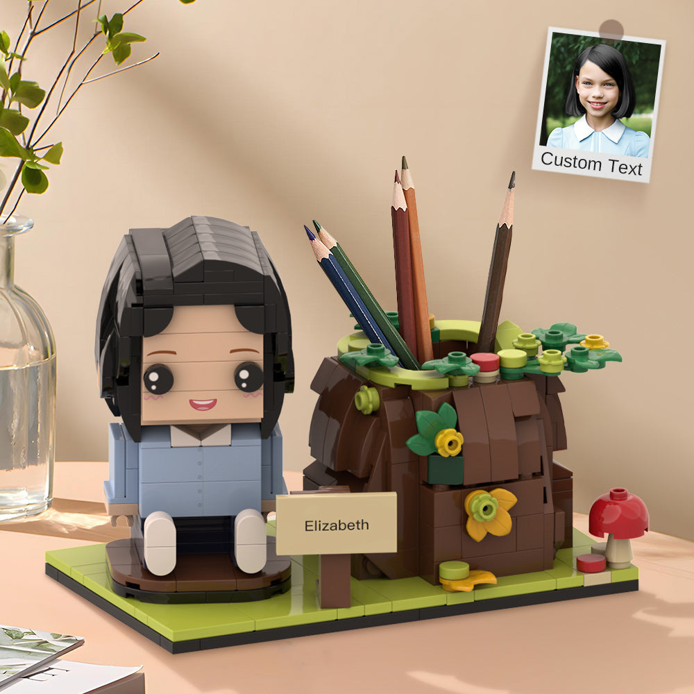 Any Photos - Personalized Kid Photos Brick Figures