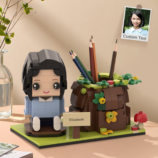 Any Photos - Personalized Kid Photos Brick Figures