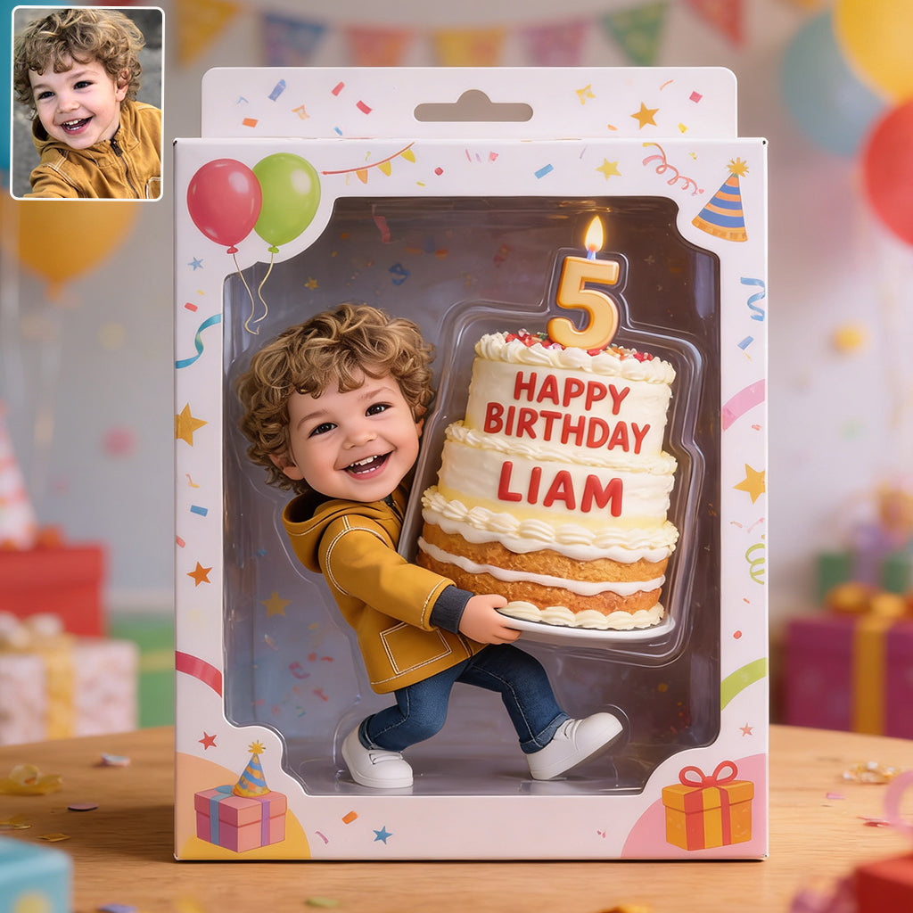 Happy Birthday - Personalized Birthday Acrylic Display Box