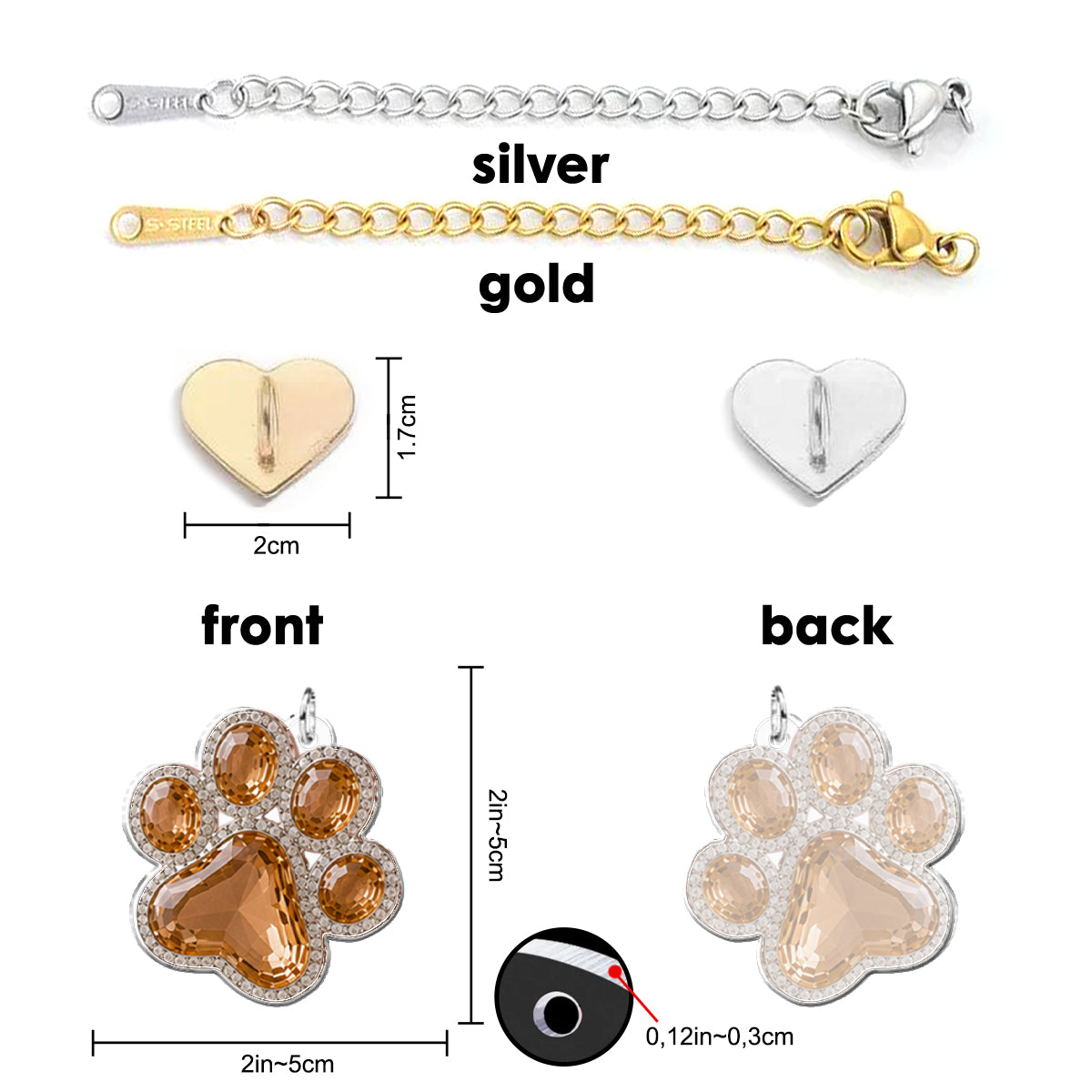 Custom Any Photo Fur Babies - Personalized Dog Dangling Charms