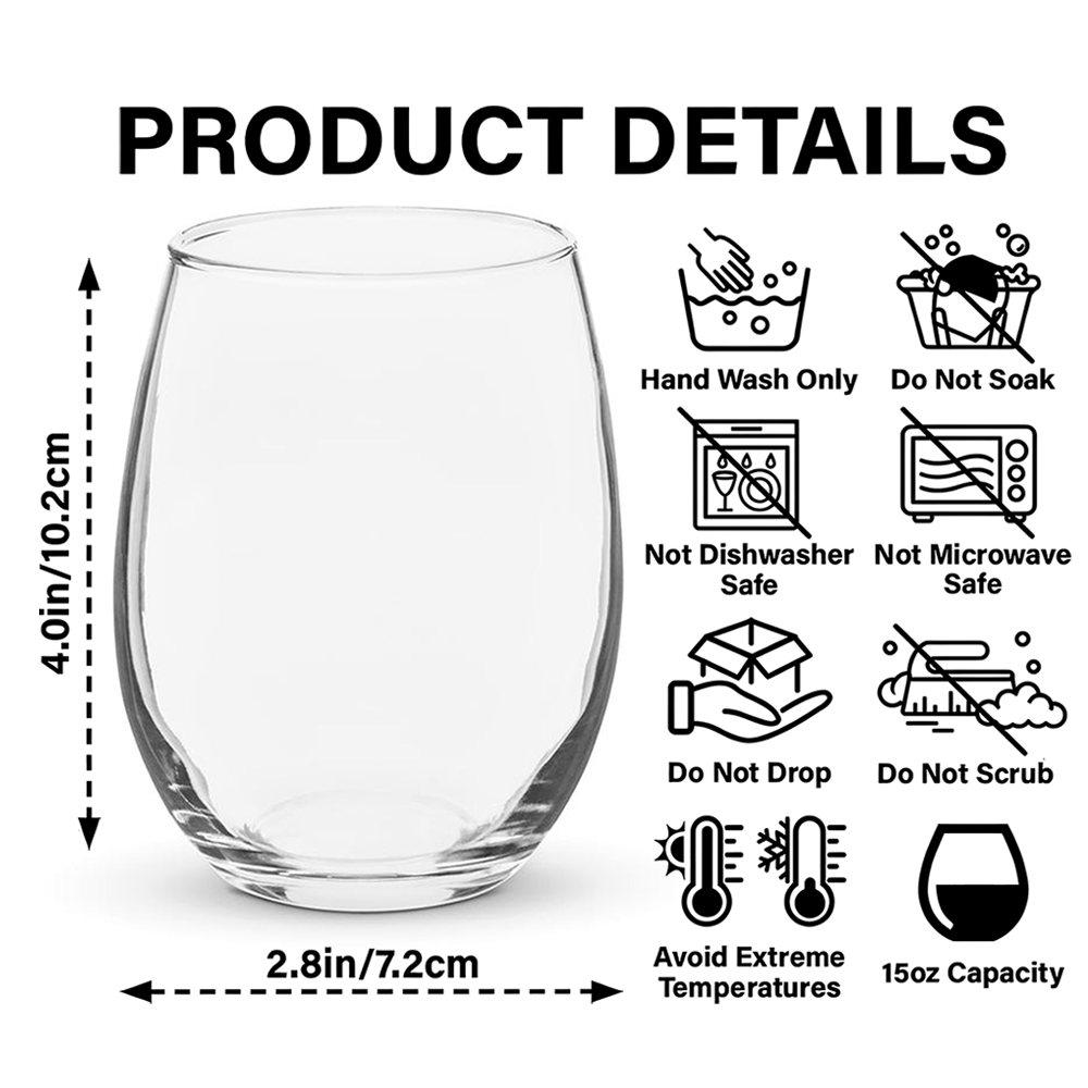 Personalized Pet Photo Wine Glass Admit It Life Would Be Boring With Me Cute Mother's Day Gift for Dog Moms