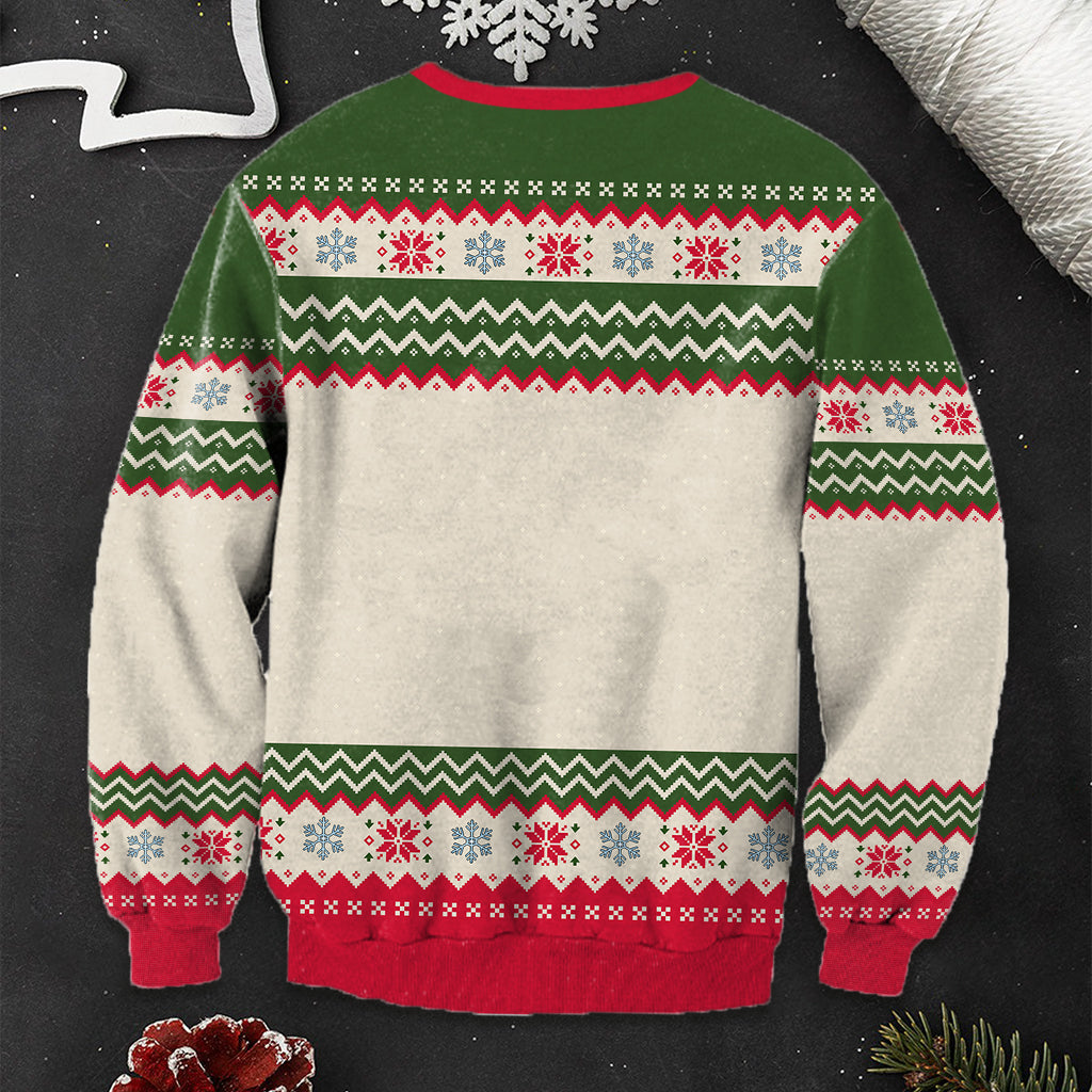 Family Letter - Personalized Family Ugly Sweater