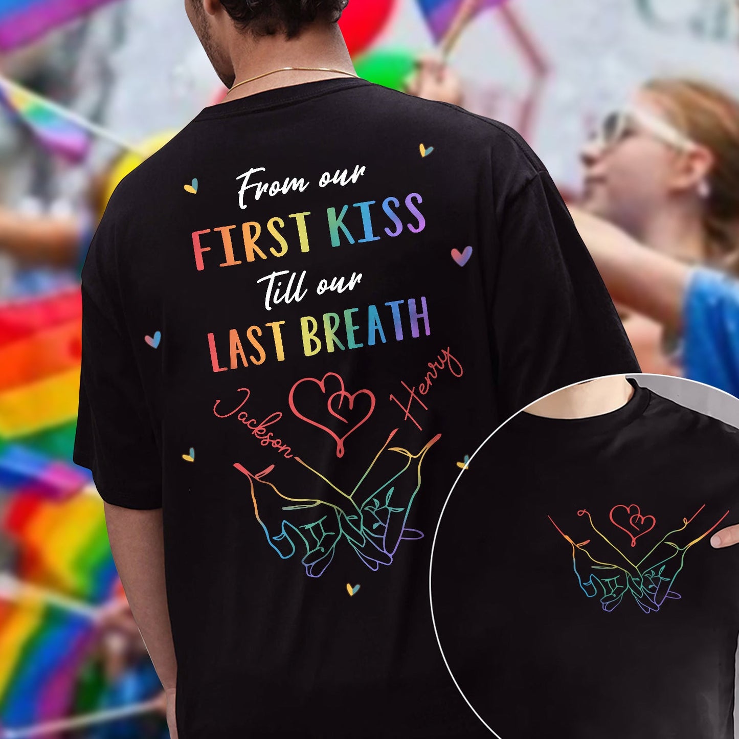 I'm Keeping You - Personalized LGBT Support T-shirt And Hoodie