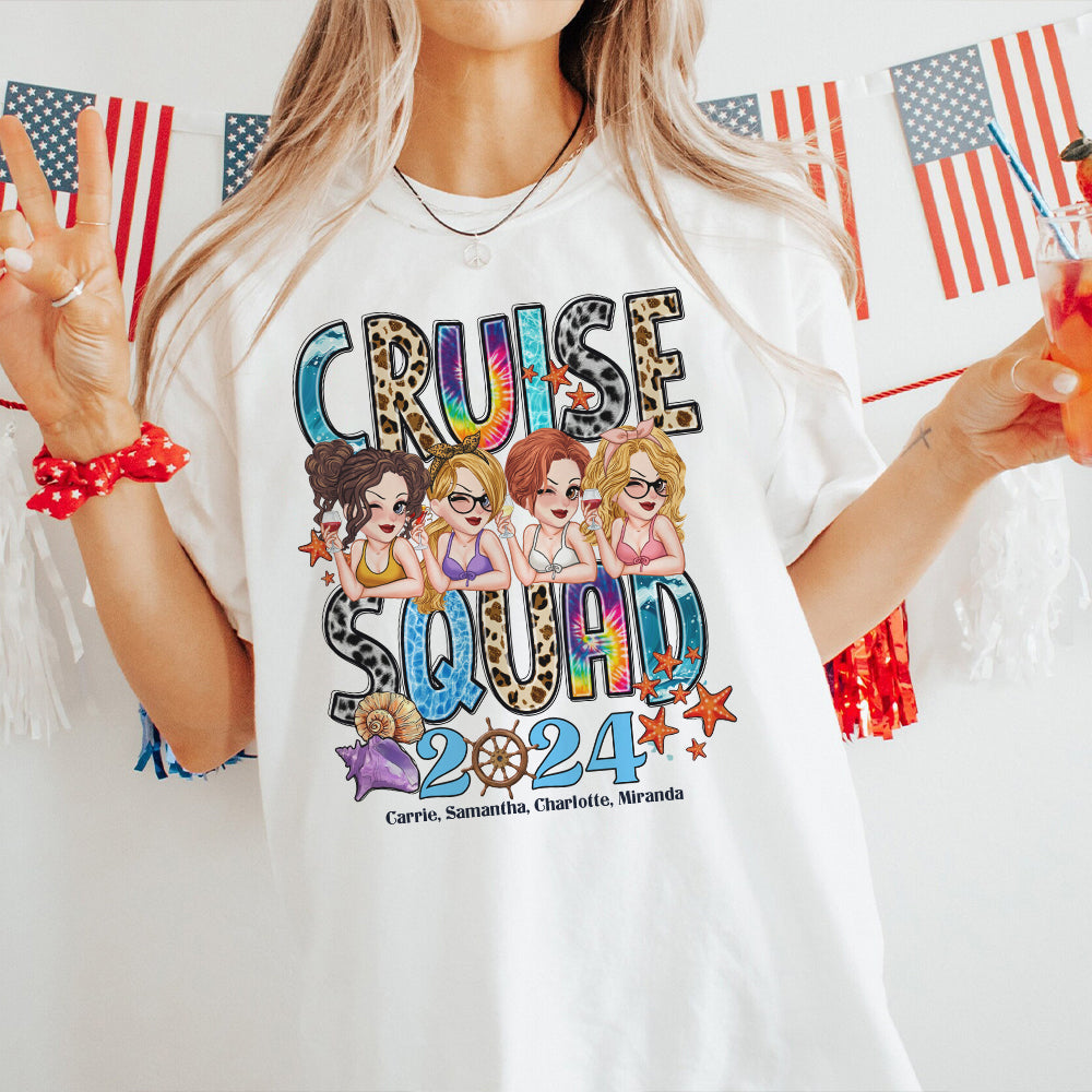 Cruise Squad 2024 - Personalized Cruising T-shirt And Hoodie