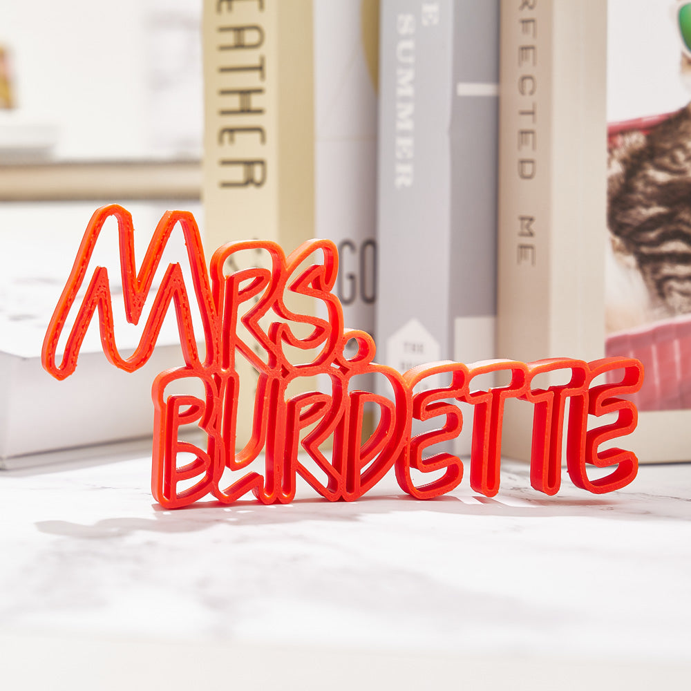 Any Name - Personalized Name Plaque