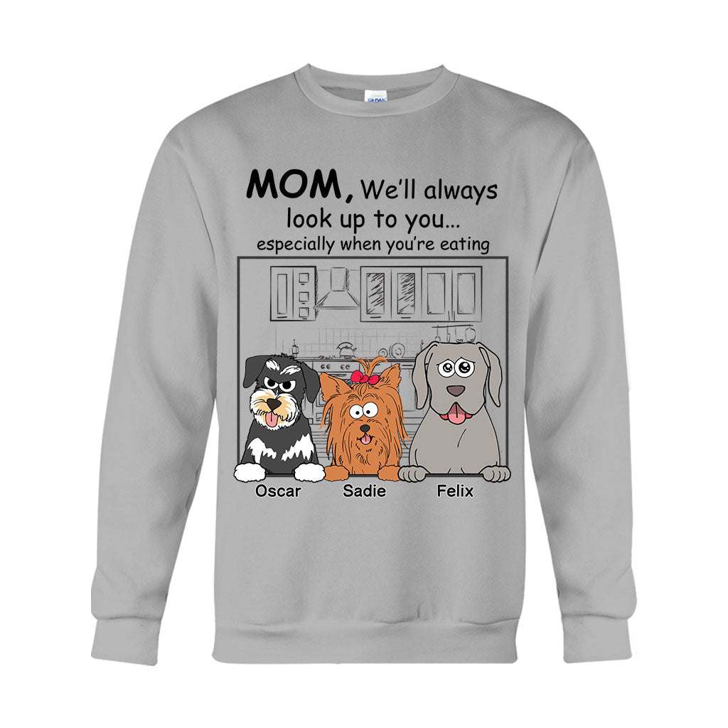 I'll Always Look Up To You - Personalized Dog T-shirt And Hoodie