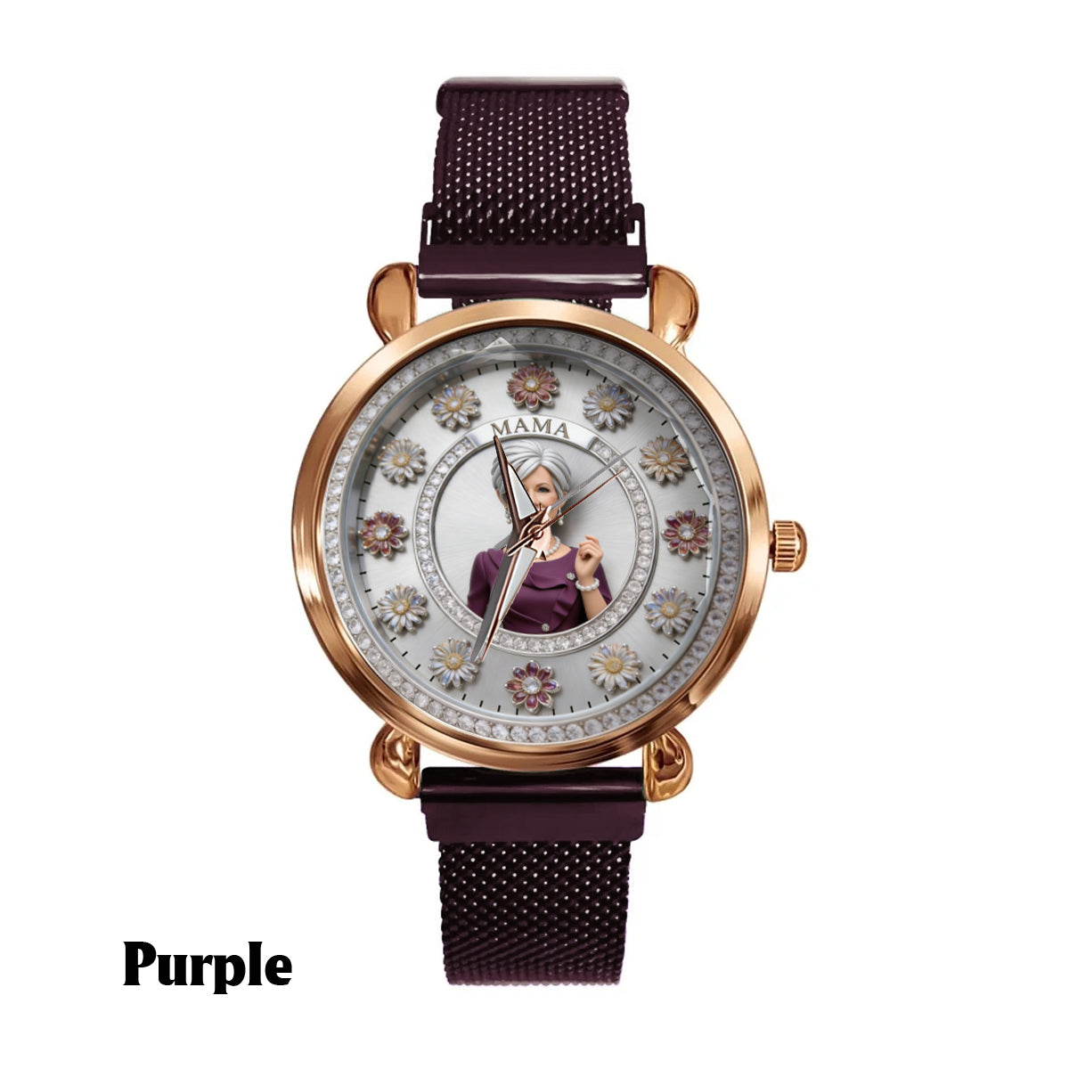 Custom Any Photo - Personalized Mother Women Hand Watch