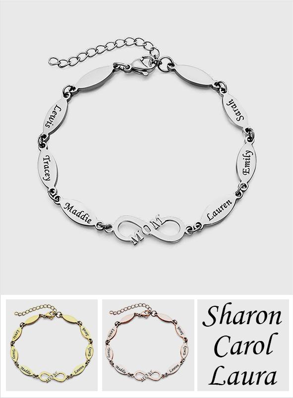 Any Names - Personalized Mother Bracelet
