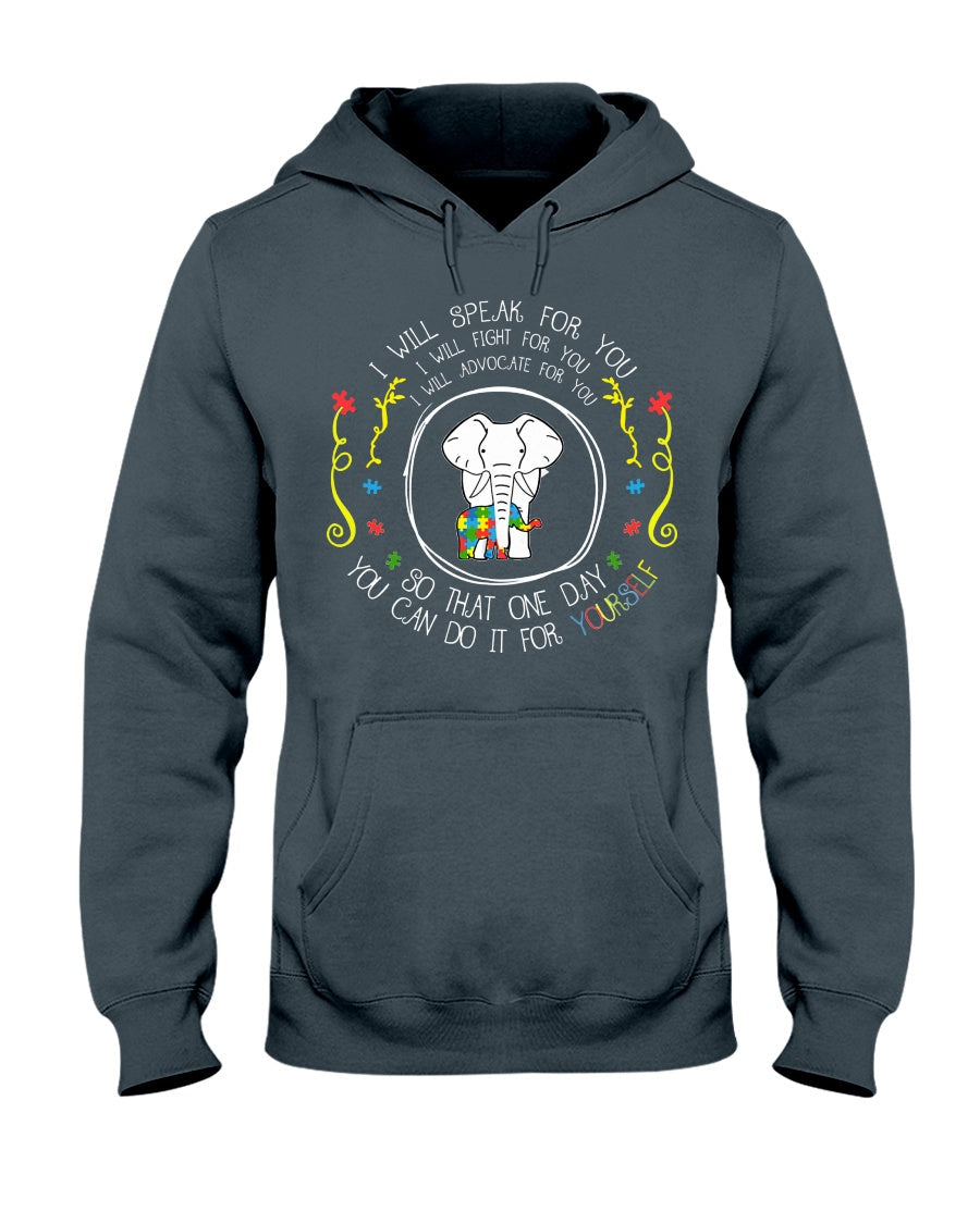 In April We Wear Blue - Autism Awareness T-shirt and Hoodie 0921