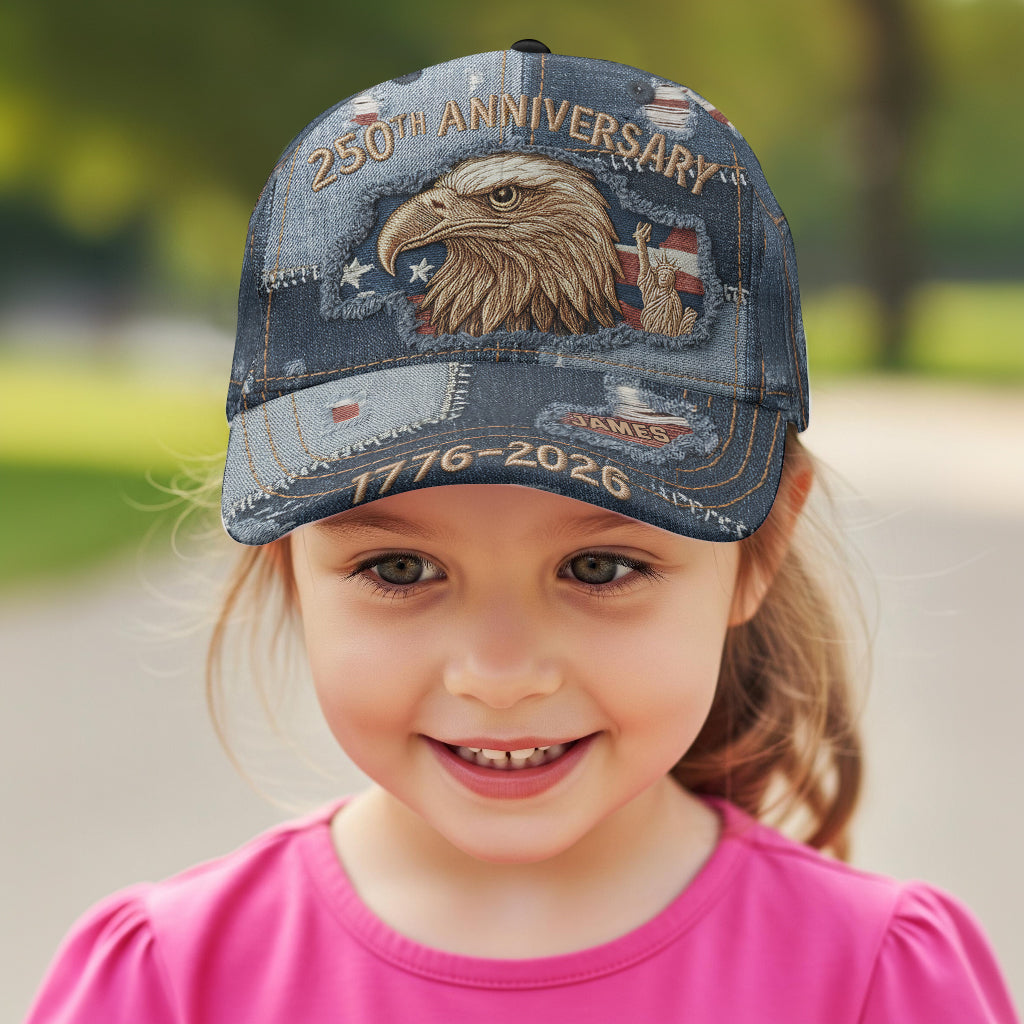 250th Anniversary USA - Personalized Patriot Classic Cap