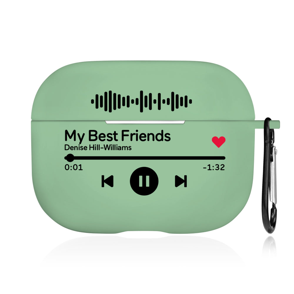 Custom Music Code - gift for anyone - Personalized Airpods 3 Case Cover