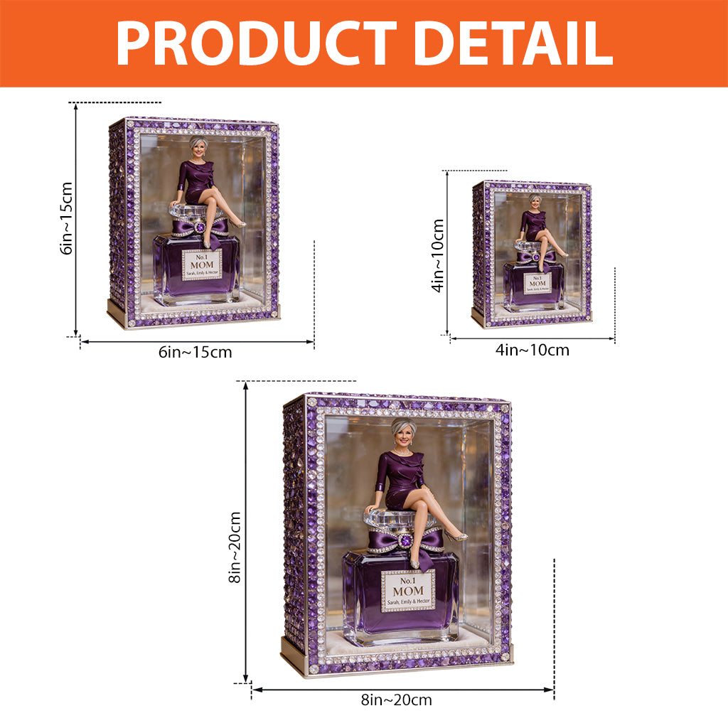 Custom Any Photo, Best Gift For Mom & Grandma - Personalized Mother Custom Shaped Acrylic Plaque