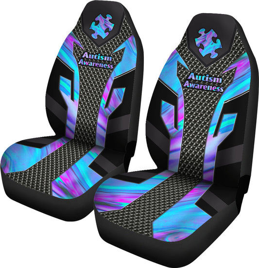 Accept Understand Love Autism Awareness Seat Covers 0622