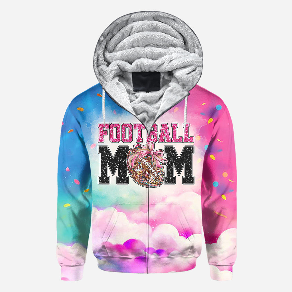Football Mom - Personalized Football All Over Shirt