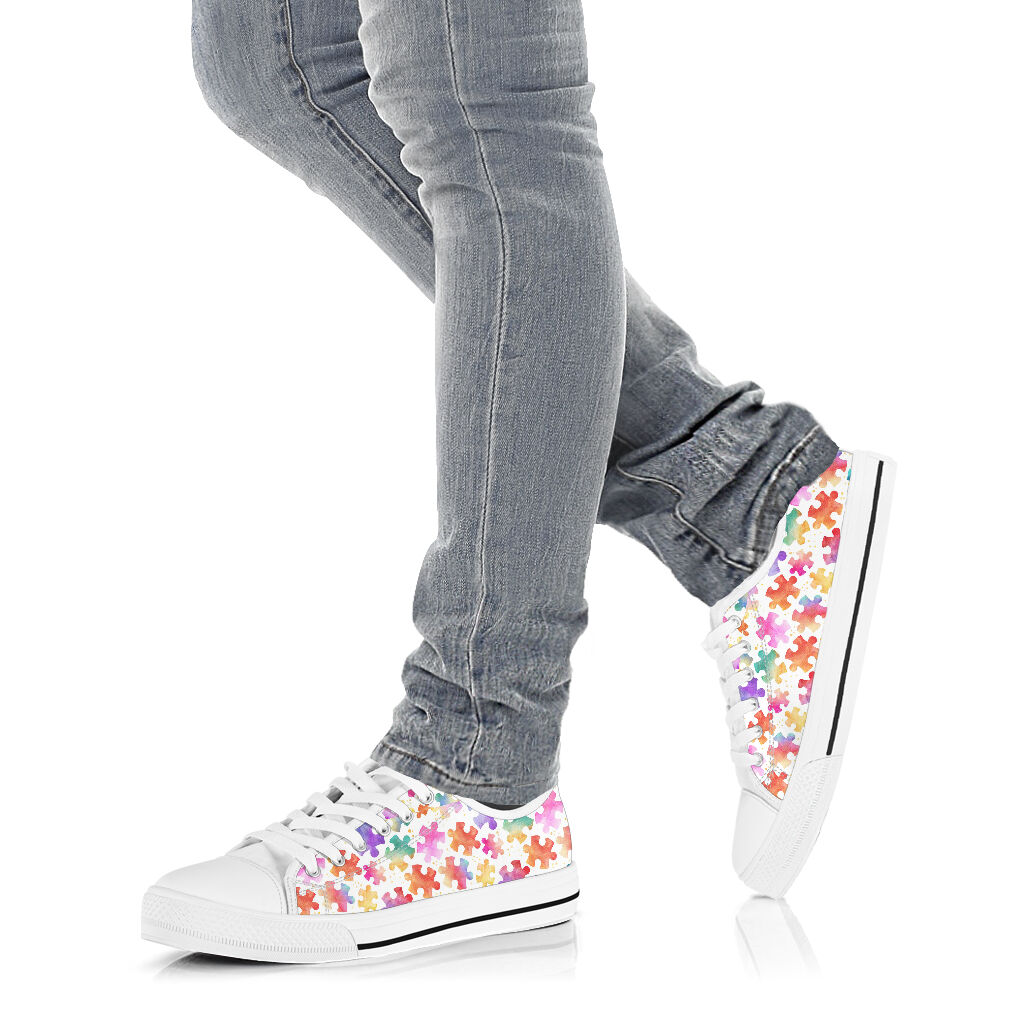 I Love Your True Colors Autism Awareness Low Top Shoes 0622