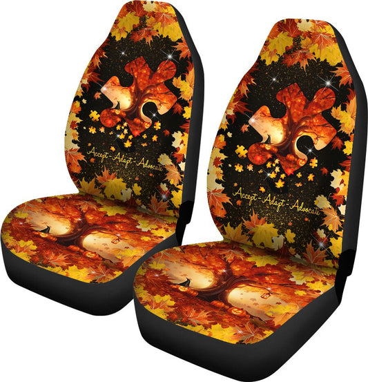 Accept Understand Love Autism Awareness Seat Covers 0622