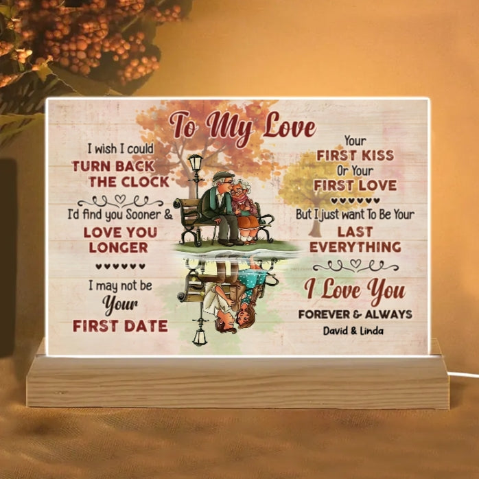 "To My Love" Personalized Romantic Poster – A Timeless Gift to Celebrate Love and Cherished Moments