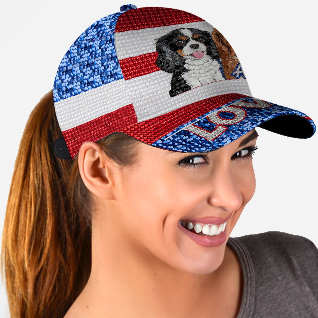 I Love My Dogs - Personalized Dog Classic Cap
