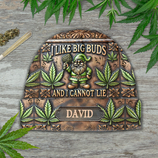 I Like Big Buds - Personalized Weed Beanie Hat
