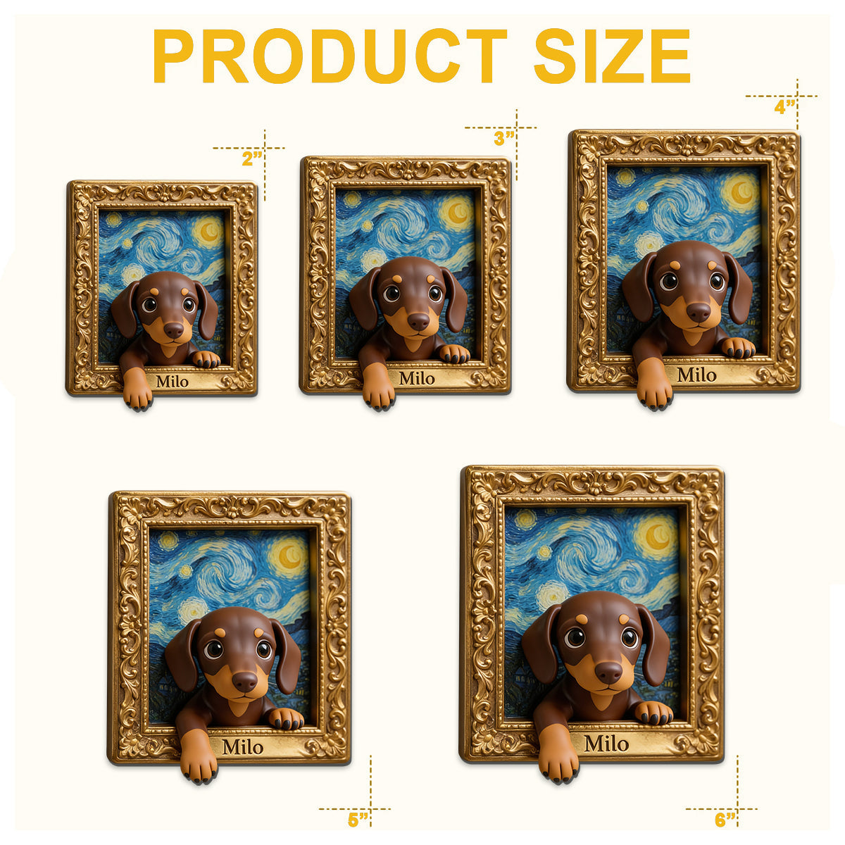 Custom Any Photo - Personalized Dog Magnet