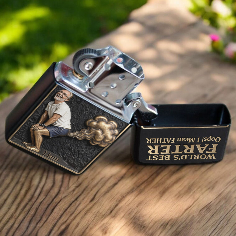 Best Farter Ever - Personalized Father Lighter