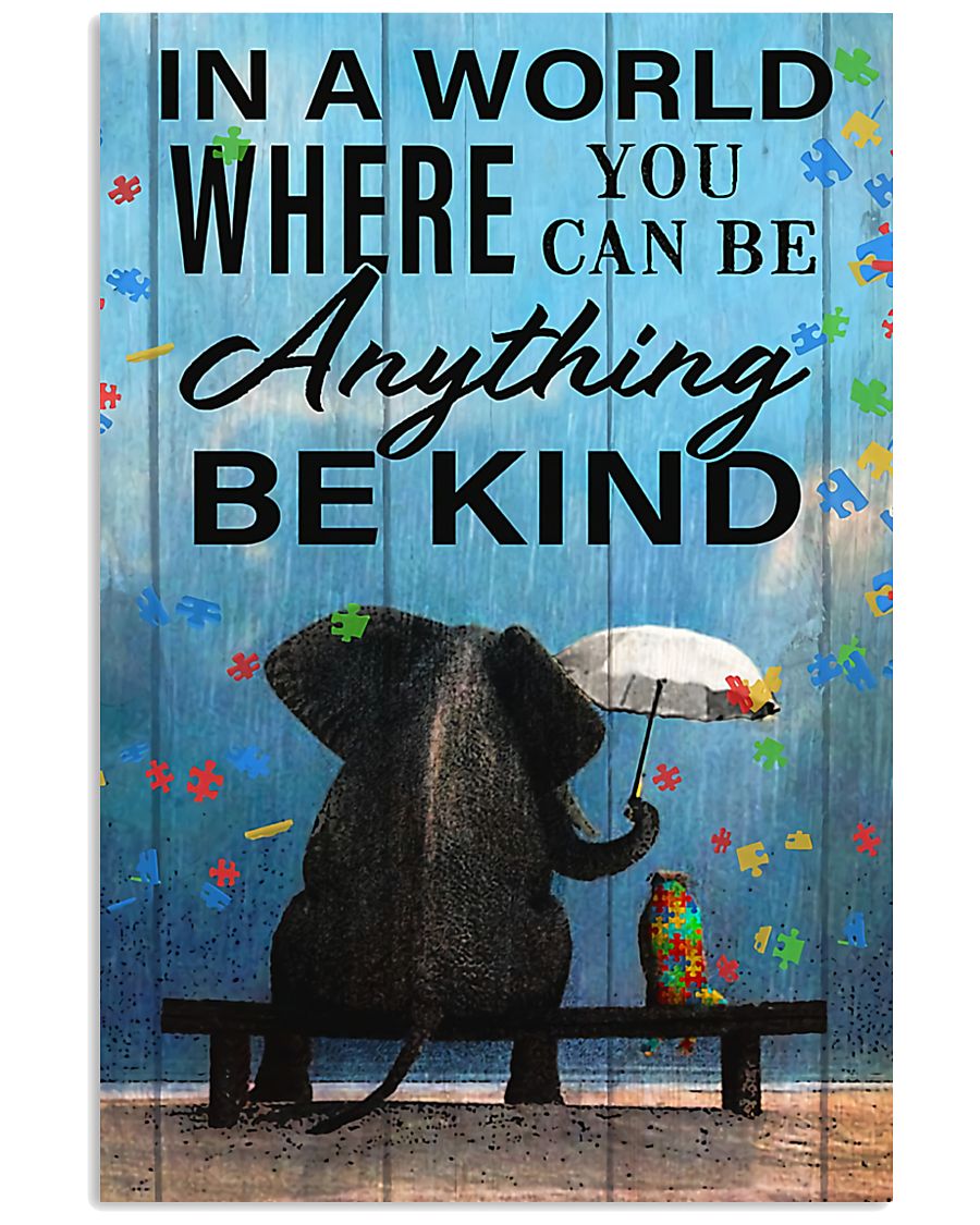 Autism Be Kind - Autism Awareness Poster 0921